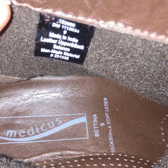 Medicus brown soft leather boots sz 9 - Picture 8 of 9